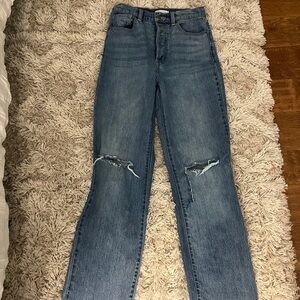 Cello Women's Blue Straight Leg Jeans